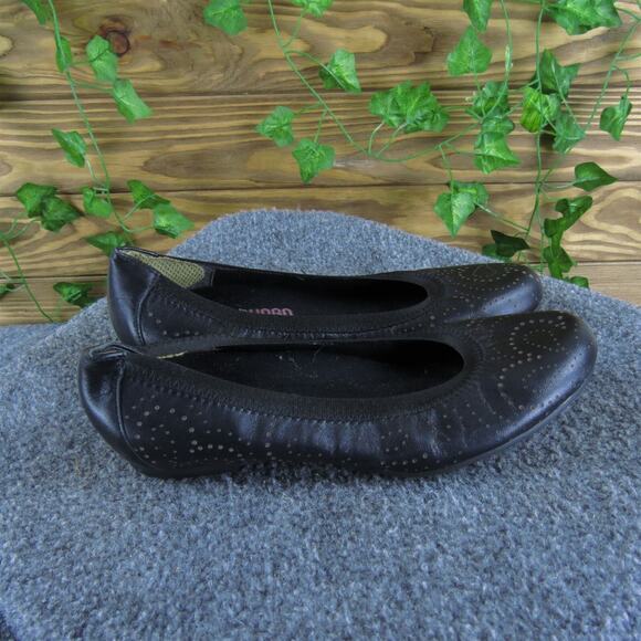 Munro Women's Perforated Ballet Black Leather Sz 8 Narrow Gently Used‎ 2025 - Picture 3 of 6